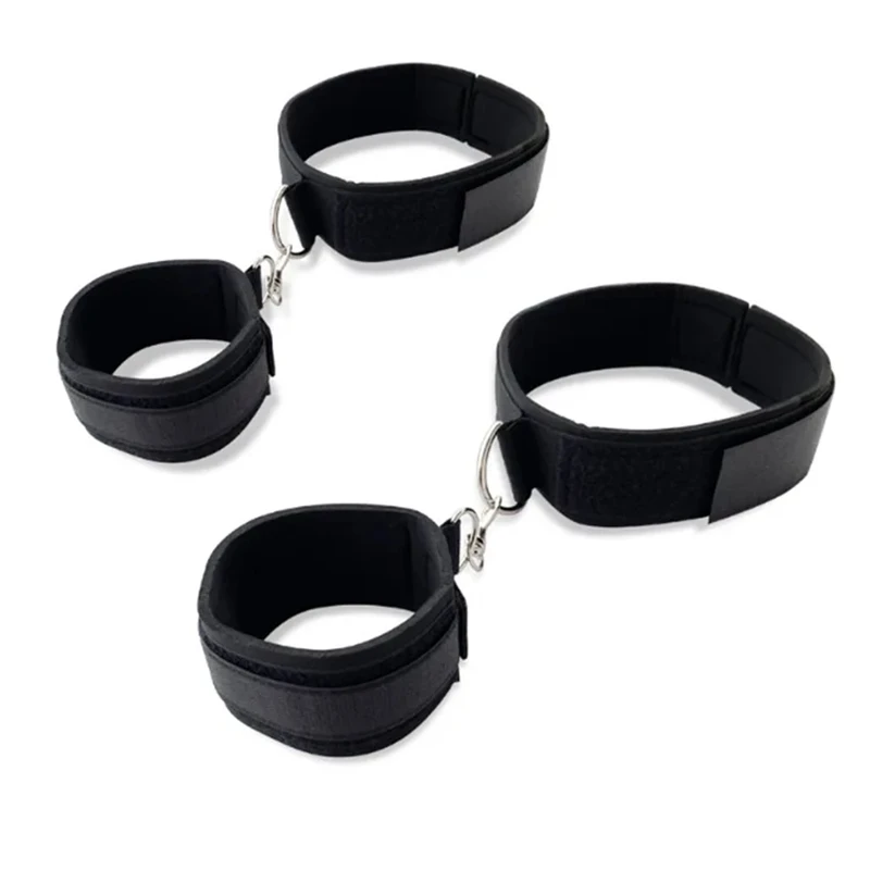 SM Diving Material Handcuffs, New Hand and Leg Straps, Couple Flirting, Bed Straps, Adult Sexual Products