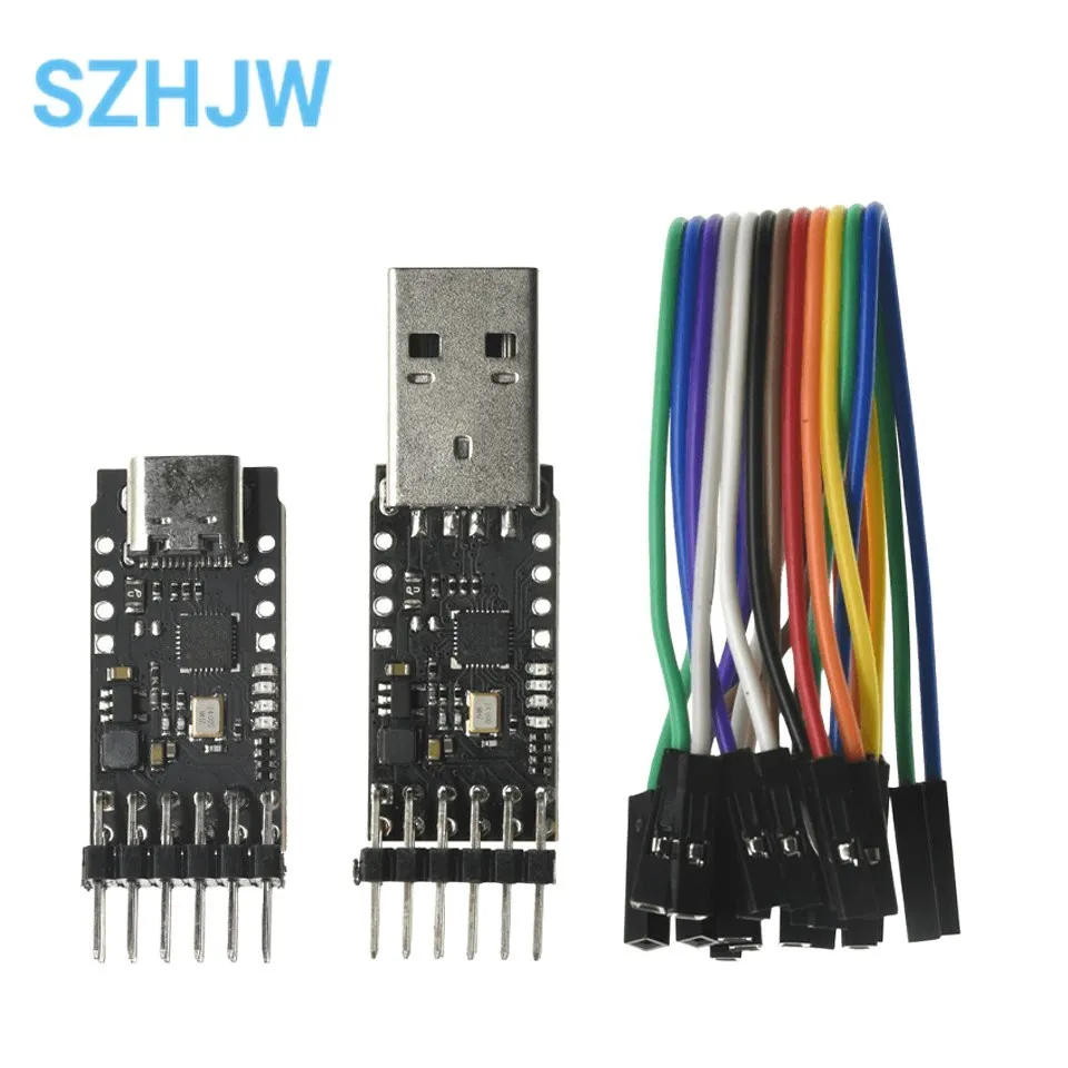 Dual Serial Port To USB Module Programmable ESP8285 / ESP8266 / ESP32 Burning