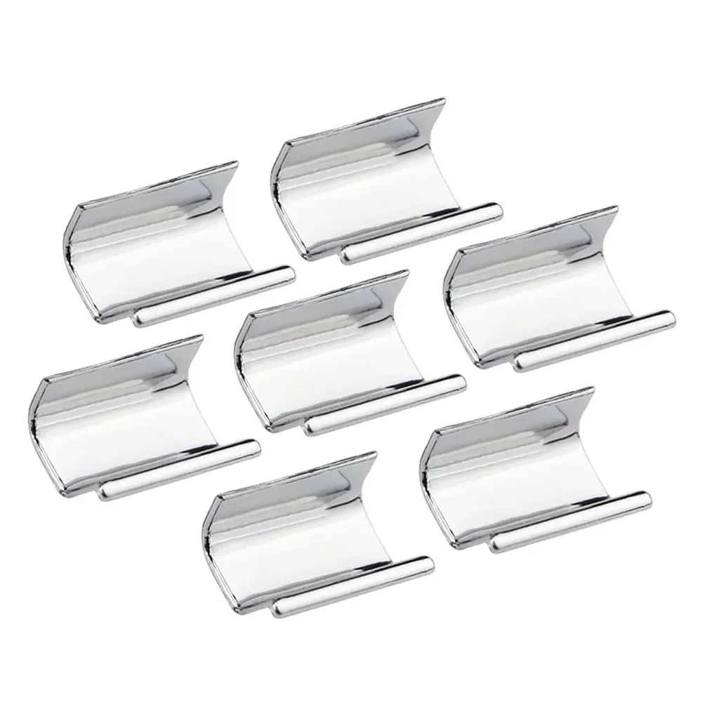 7Pcs Car Window Lift Button Sequin Sticker for Volkswagen VW Tiguan Passat for Skoda Karoq Chrome Accessories