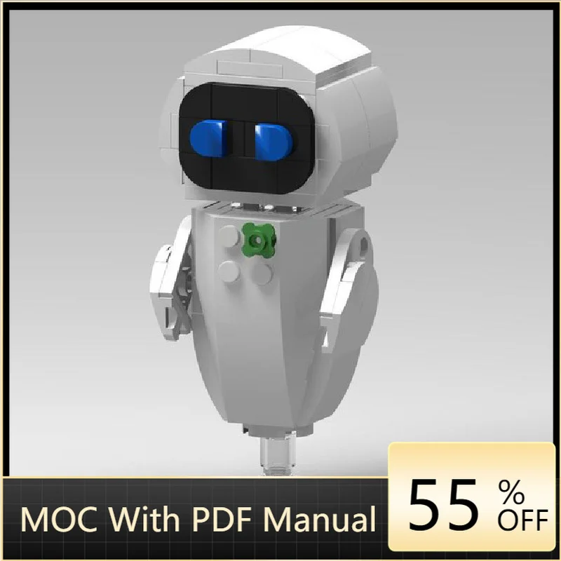 

84 шт. MOC известный фильм персонаж робот Brickheadz модель строительный блок DIY сборка кирпичи игрушки для детей и взрослых рождественские подарки