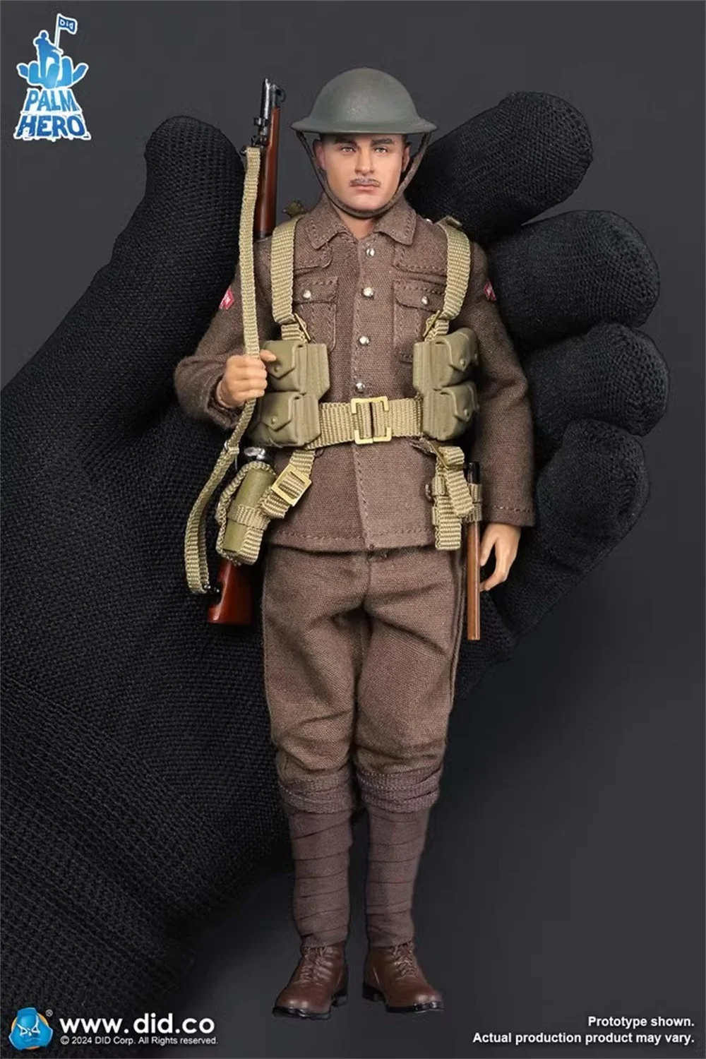 Zu verkaufen 1/12 DID XB80028 World One The British Soldier Doll Male Brown Komplettset bewegliche Actionfigur ca. 6" zum Sammeln