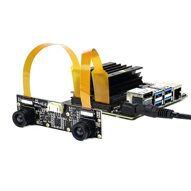 Waveshare IMX219-83 Stereo Camera Binocular Camera Module 8MP HD Camera for Jetson Nano Development Board
