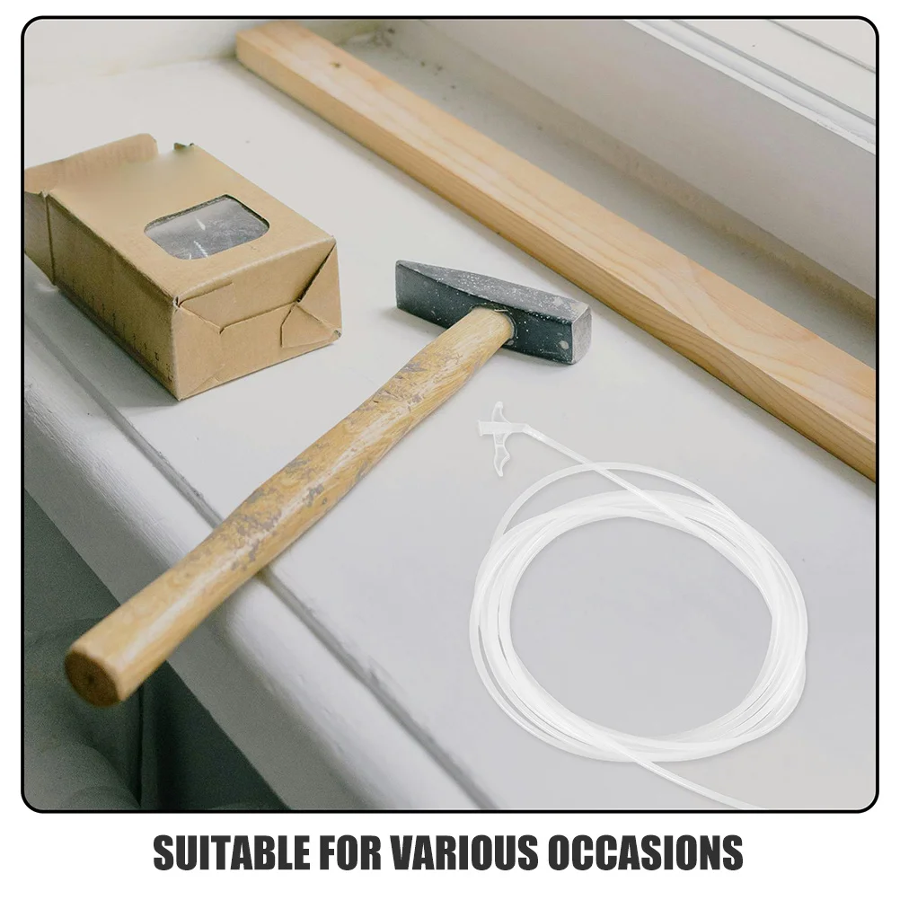 2 шт., гибкий измеритель трубки для уплотнения пены для домашнего ремонта «сделай сам», многоразовый пластиковый герметик, инструменты для шланга