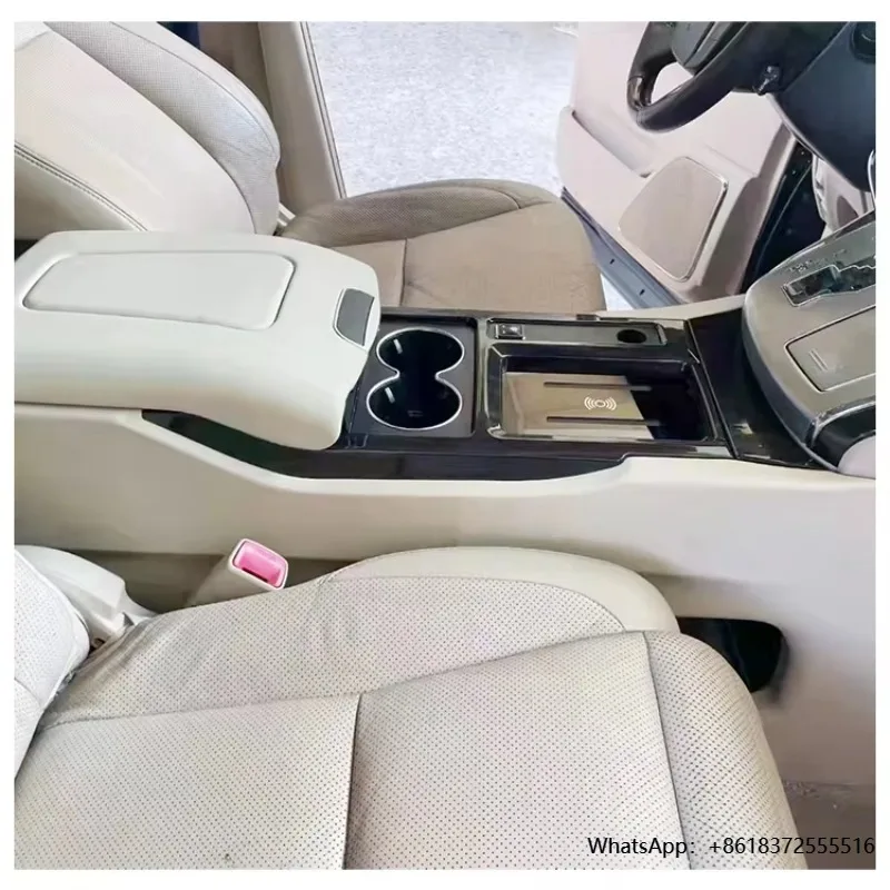 

X Suitable For Alphard Interior High-quality Central Control Multi-function Armrest Box With Refrigerator