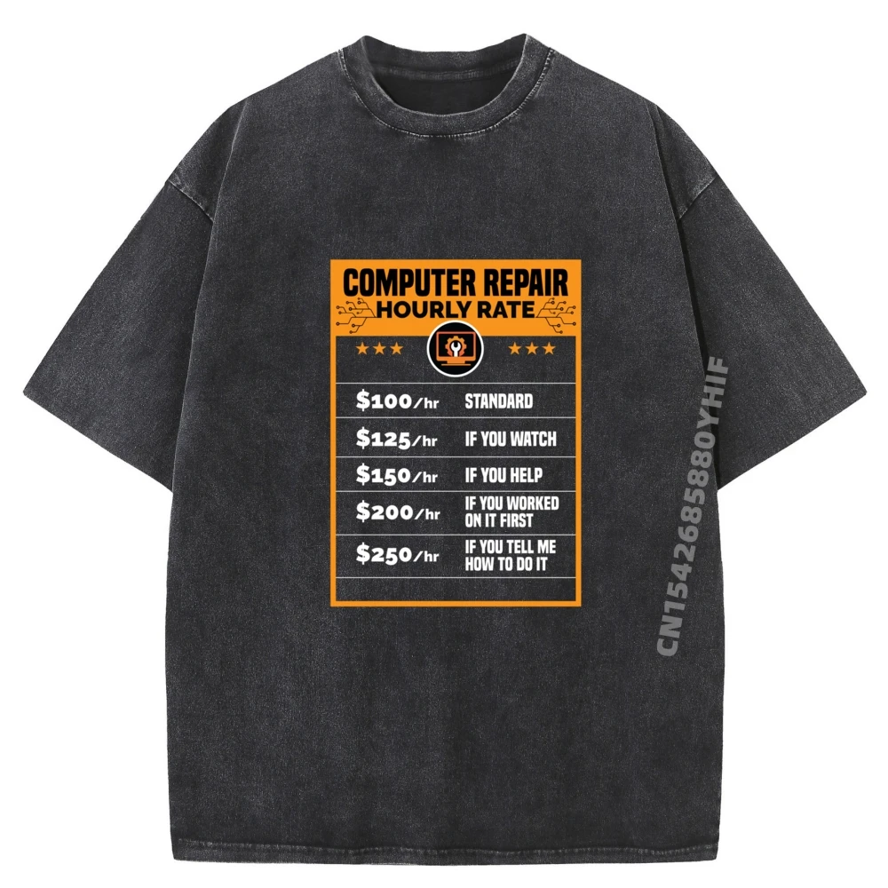

Computer Repair Nerd For A Tech Support It Computer Geek Mens Graphic Tshirts Brand Clothing Adult Washed Shirt