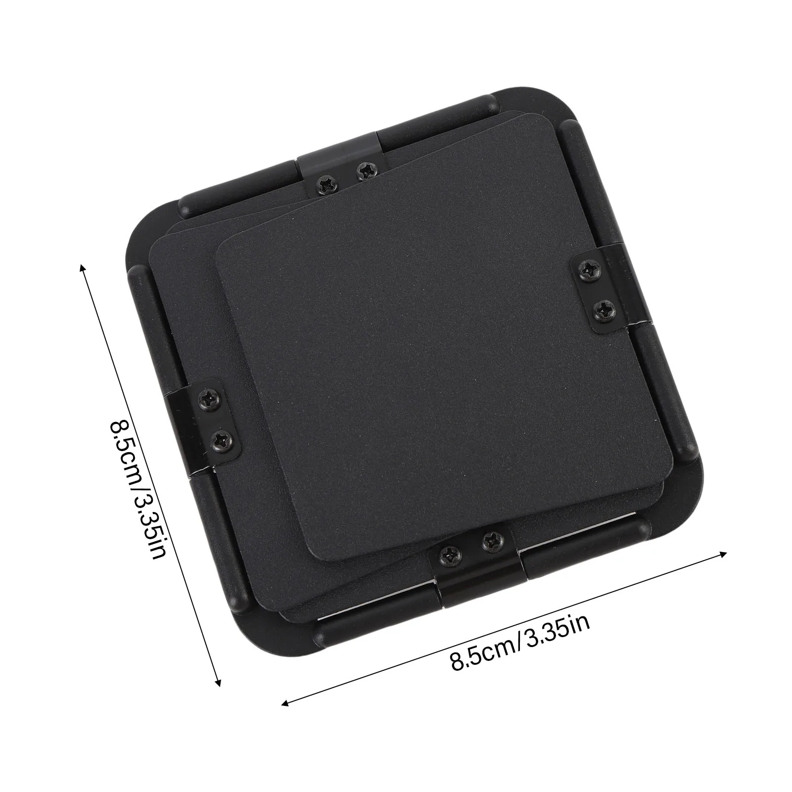 Video Light Baffle Four Leaf Light Baffle for Bowens Small Mount Aluminum Alloy Flash Light Baffle Fit for ULanzi Video Lights