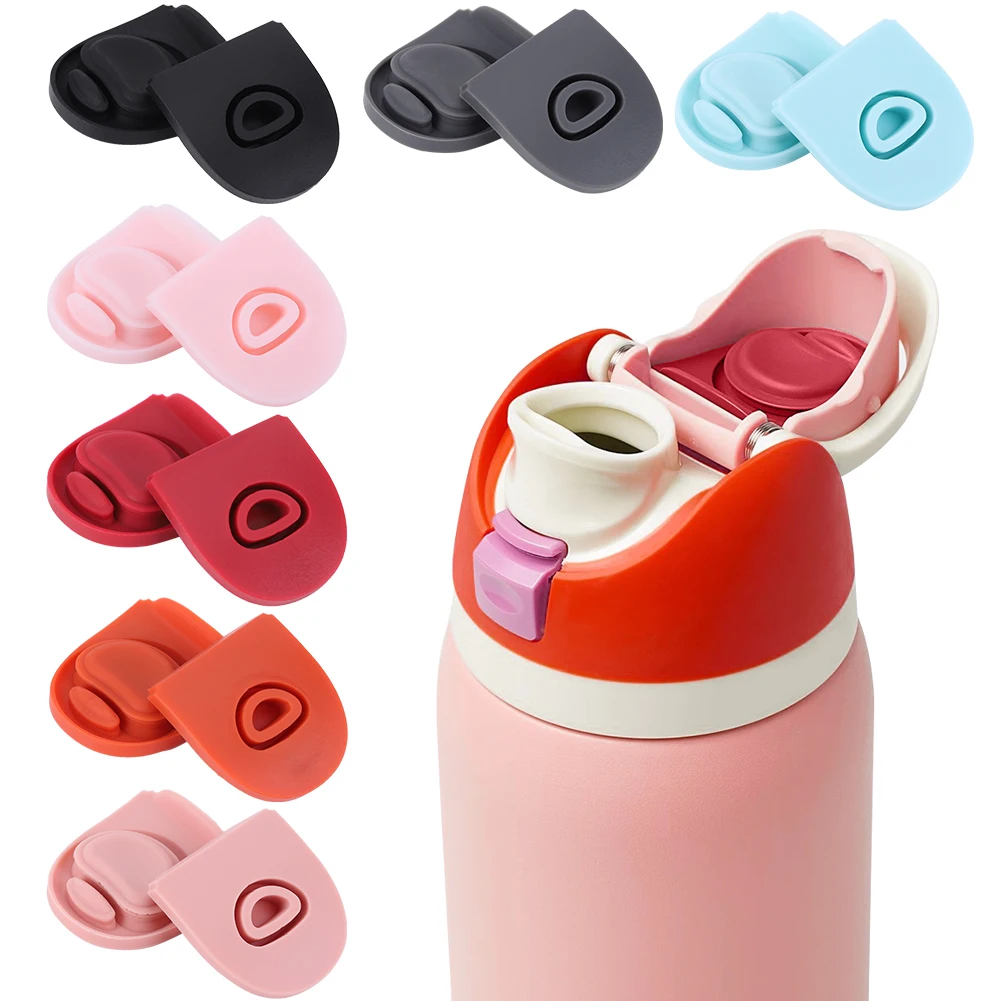

2Pcs Bottle Seal Ring Silicone Replacement Stopper Leak Proof Water Bottle Top Lid Parts for Owala FreeSip 19oz 24oz 32oz 40oz