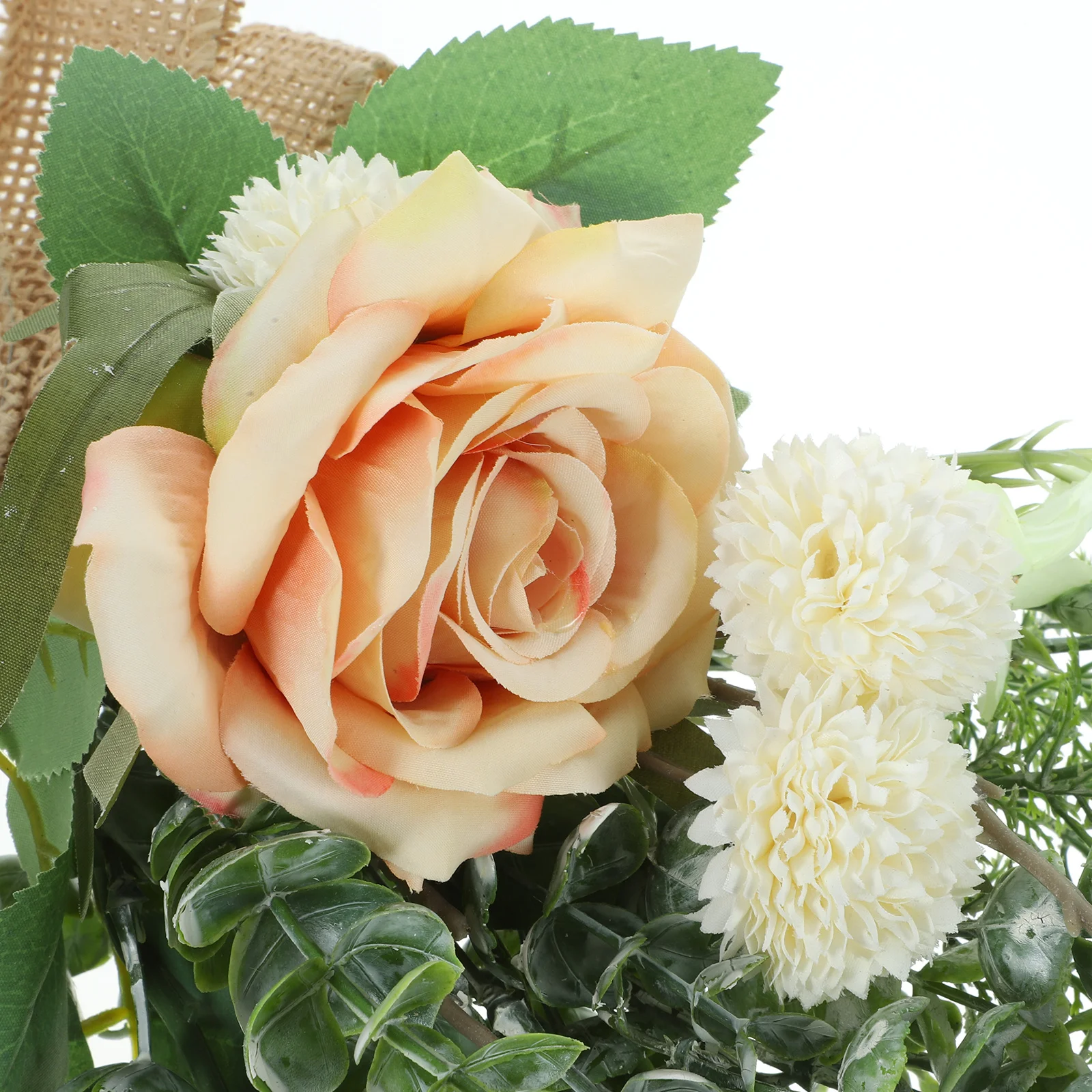 

Artificial Flower Wall Pendant Swag Fake Rose Dandelion Garland Hanging Floral Swag Decoration Wedding Home Party
