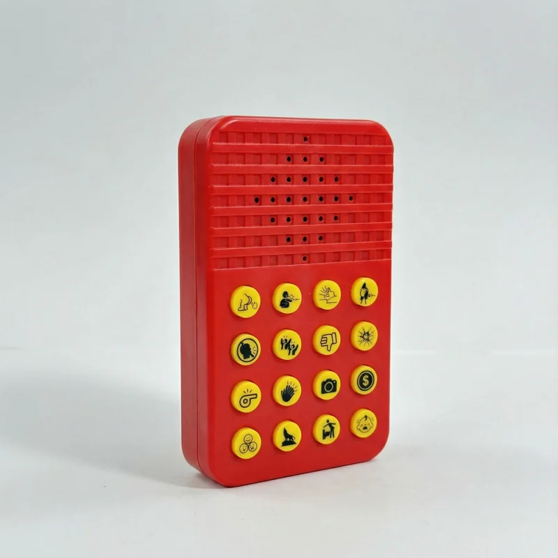 الجدة ضغط صندوق الصوت لعب للأطفال البالغين شخصية صوت مولد الصوت المزحة الموسيقى اللعب جو الصوت