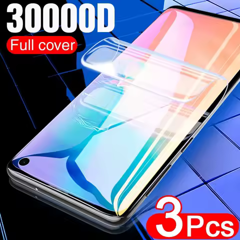 3PCS Hydrogel Film On Samsung Galaxy A52 A32 A12 A13 A72 A53 A52S A51 A71 A22 A50 A70 A21S S21 S22 Plus S20 FE Screen Protectors