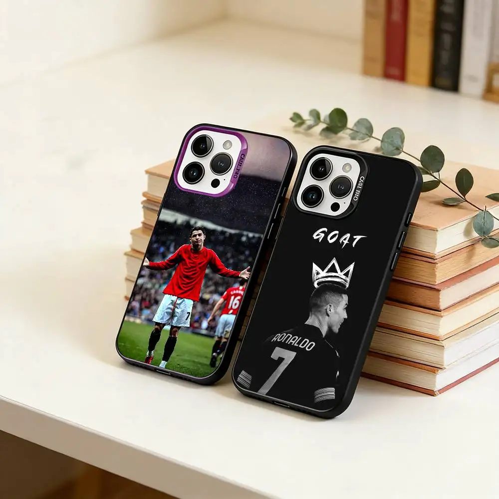 

El centrocampista Rodri Phone Case For iPhone 17,16,15,14,13,12,11 Plus,Pro Max,XS,Colorful Silver Black Cover