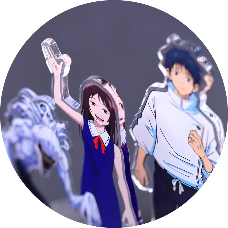 Okkotsu Yuta 3D Combination Arcylic Stand Desk Decor Anime Figures Keyrings Cartoon Accessories