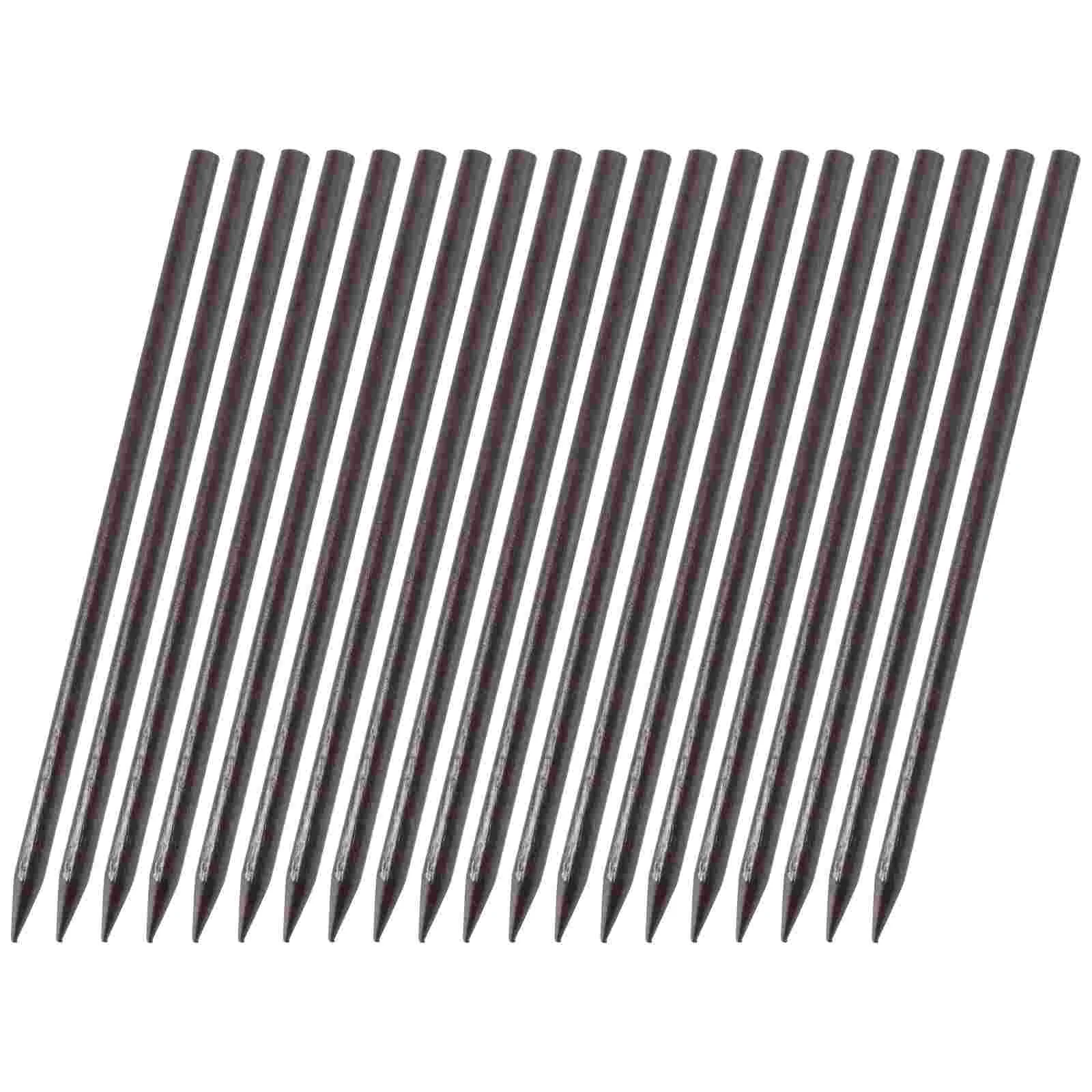 

20 Pcs Straight Hairpin Sticks Accessories Fork Wooden Hairpins Tapered Chopsticks