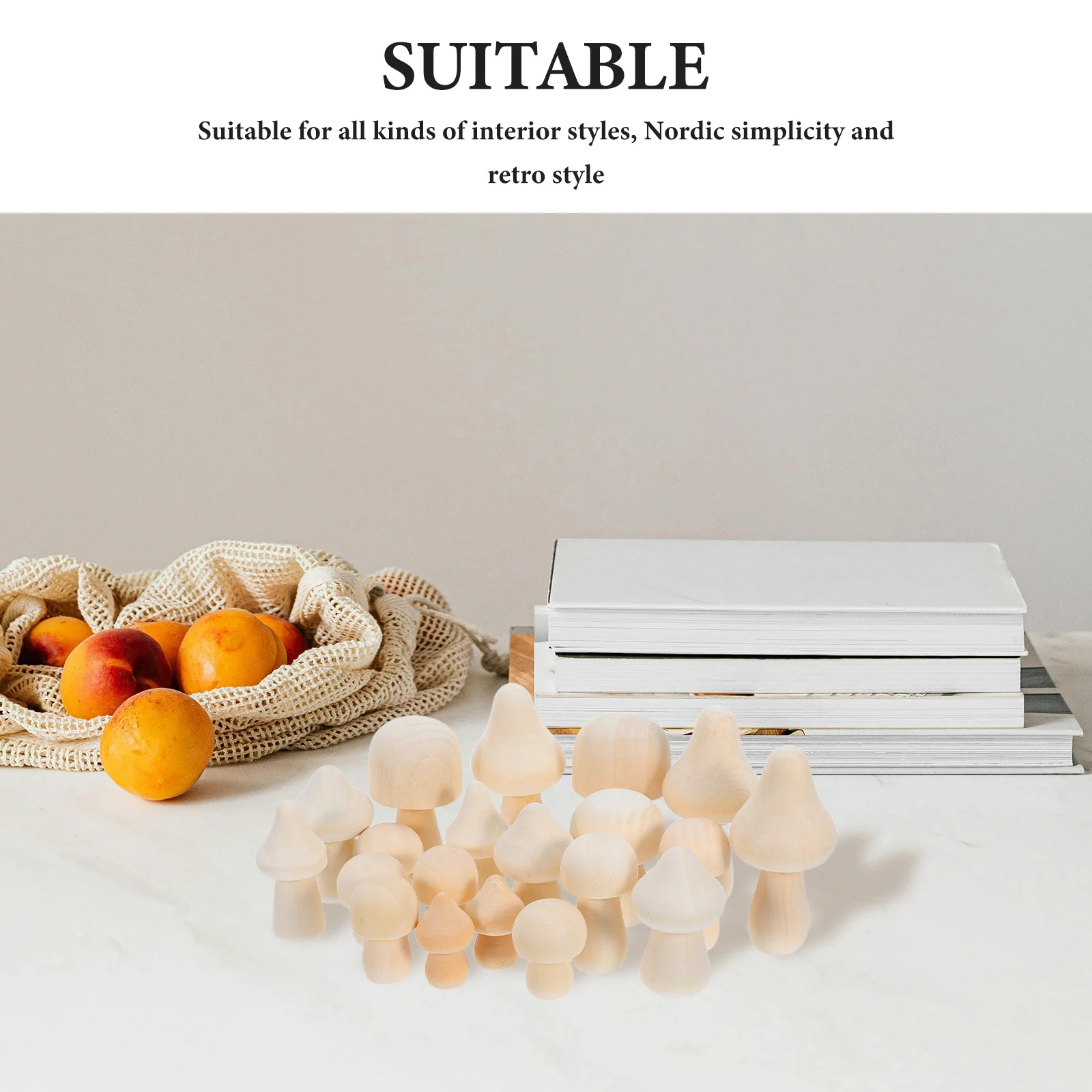 Деревянная грибная голова, резное украшение, небольшой размер, уникальный натуральный дизайн, аксессуары для дома, комнаты, офиса, ручная работа