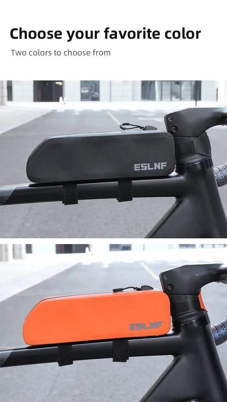 ESLNF Tragbare Vollständig Wasserdichte Vorderrahmen-Fahrradtasche Aufbewahrung MTB Rennrad Oberrohr-Fahrradtaschen – Detail 10