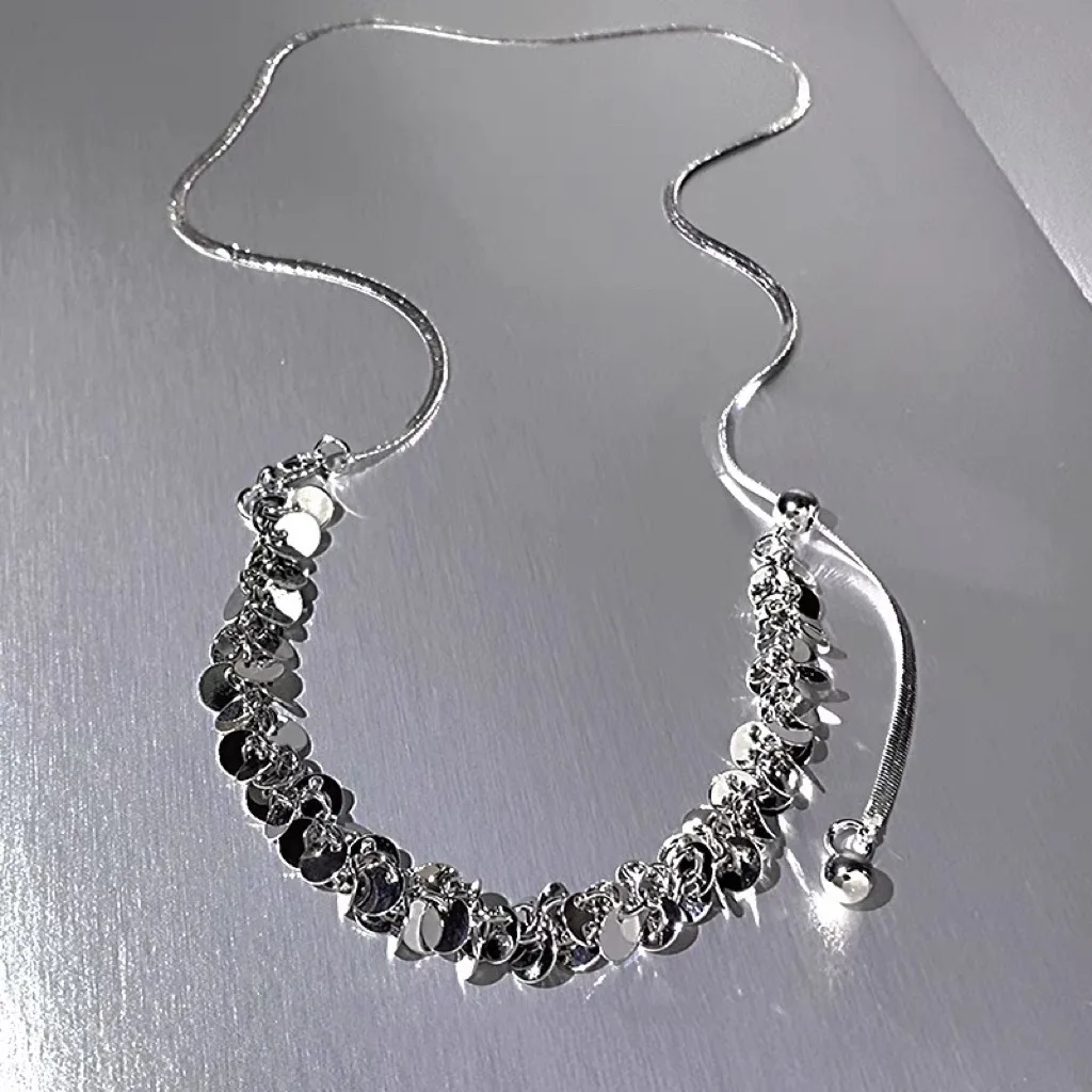 

Выдолбленное ожерелье со звездами и блестками для женщин, модное колье-чокер с инкрустацией кисточками, стильные аксессуары Y2k, подарок