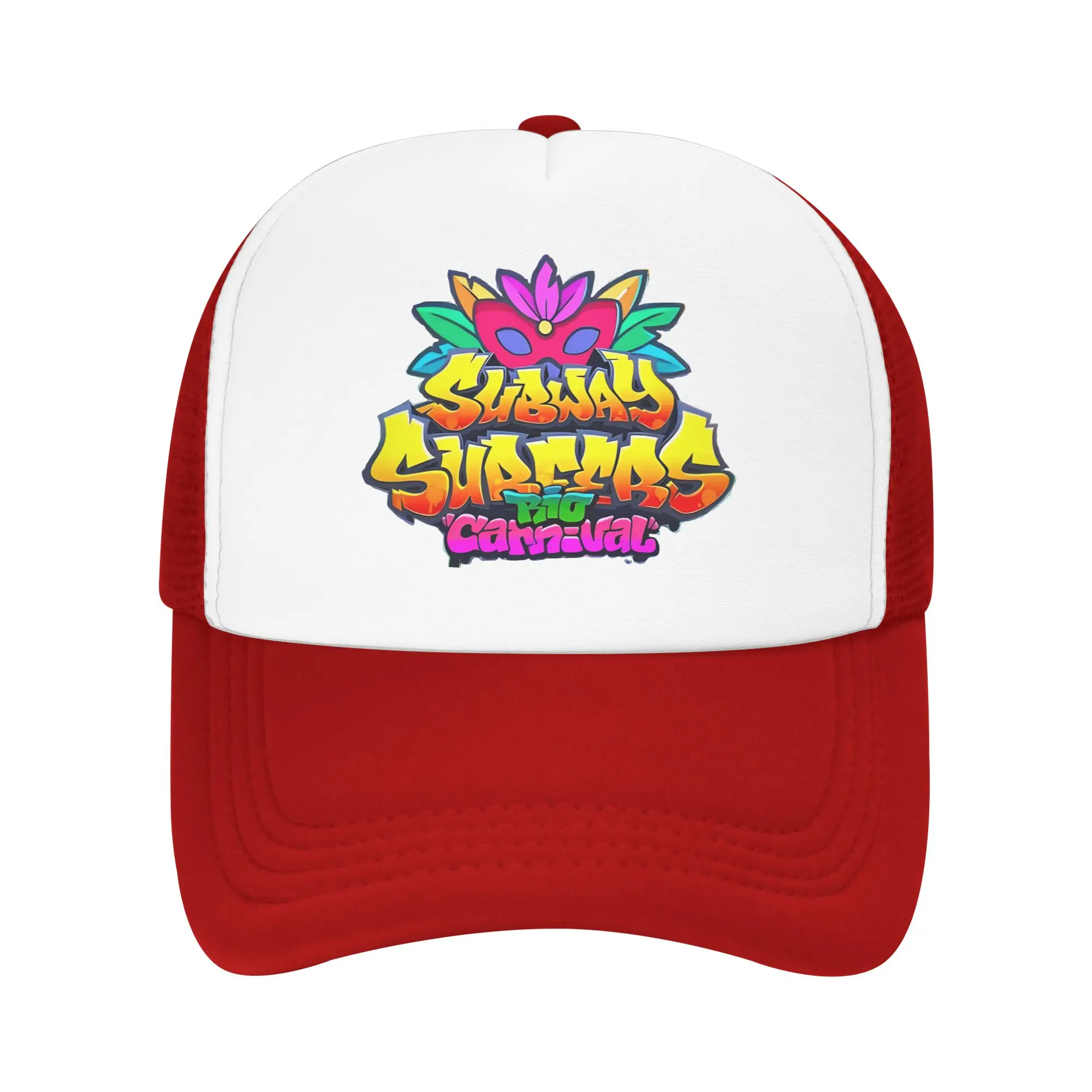 Unisex S-Subways S-Surfers Rio Trucker Hat Mesh Baseball Cap Snapback Caps  Hat Trucker Worker Cap Adjustable Sports Cap Summer