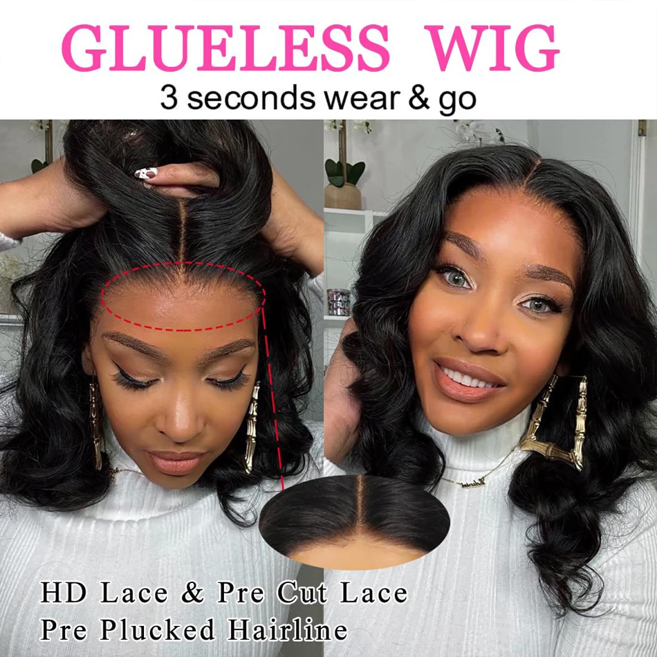 13x6 Lace Frontal Wigs Human Hair Brazilian Body Wave 5x5 HD Lace Closure Wigs 13x4 Full Lace Human Hair Wigs for Women Beliself