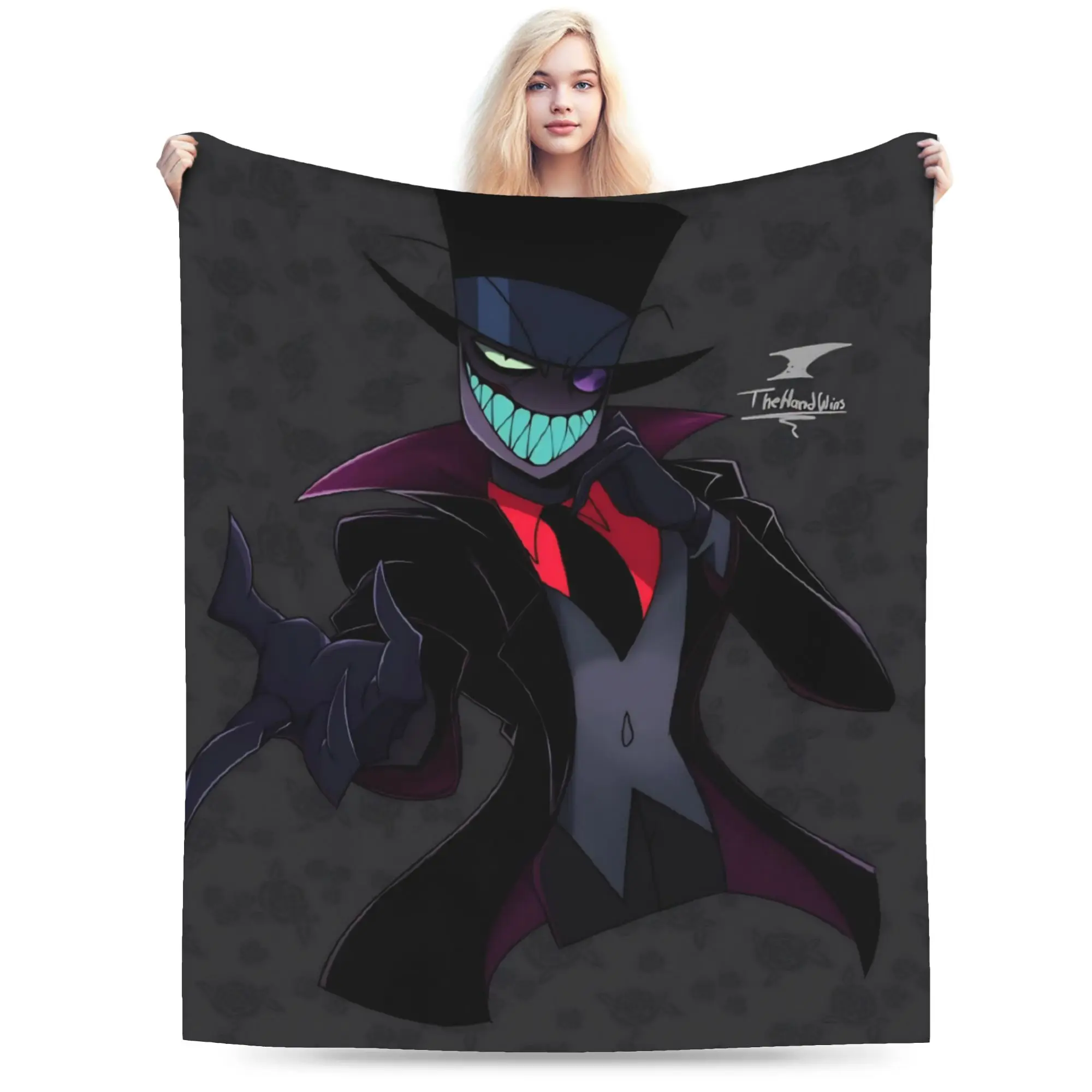 Comfortable Villainous Comdy Blanket Merch Home Decorative  Throw Blankets Soft Flannel for Car