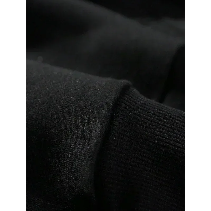 رائجة البيع شبح الهيكل العظمي جولة حول العالم 2025 جديد في ألبوم الشارع الشهير الرجال النساء الهيب هوب هوديي للجنسين قميص قطني بكم طويل البلوز #6