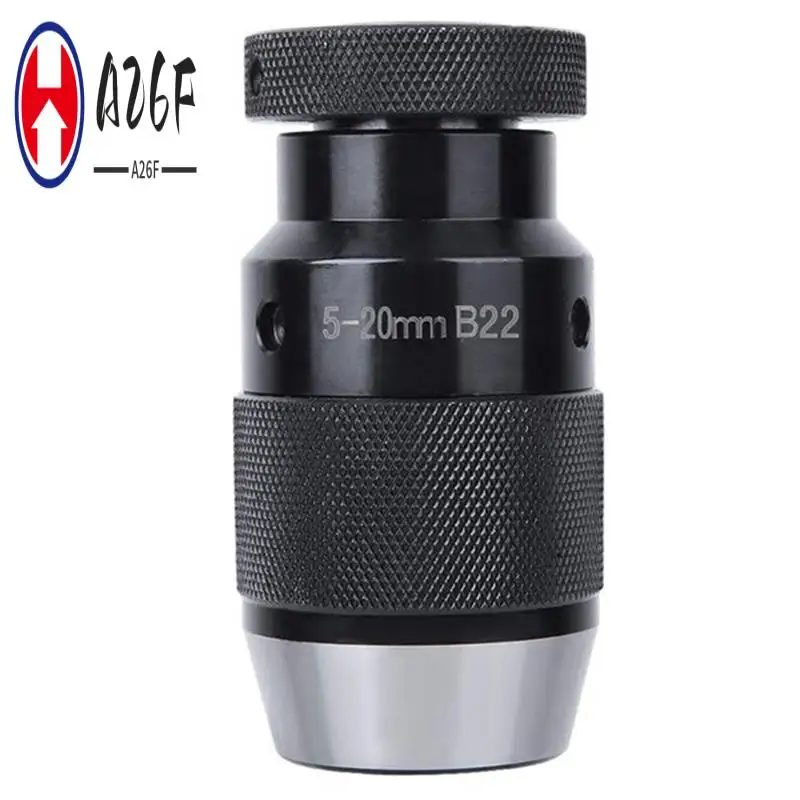 

A26F-Drill Chuck 5-20Mm B22 Self-Locking Drill Chuck High Precision Milling Machine Automatic Tightening Lathe Easy To Use