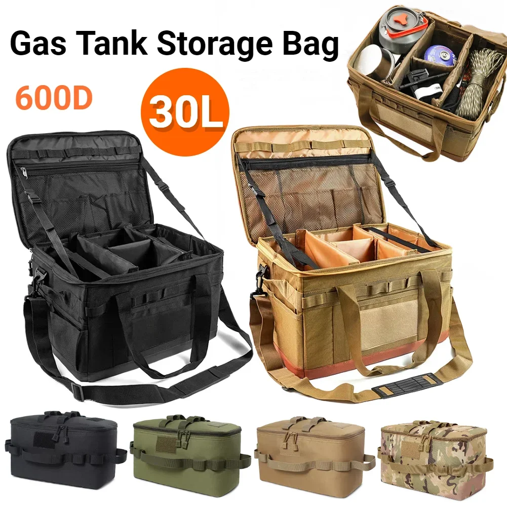 

30л органайзер для походной кухонной утвари большой емкости ручная дорожная сумка для пикника складная многофункциональная для кемпинга на открытом воздухе
