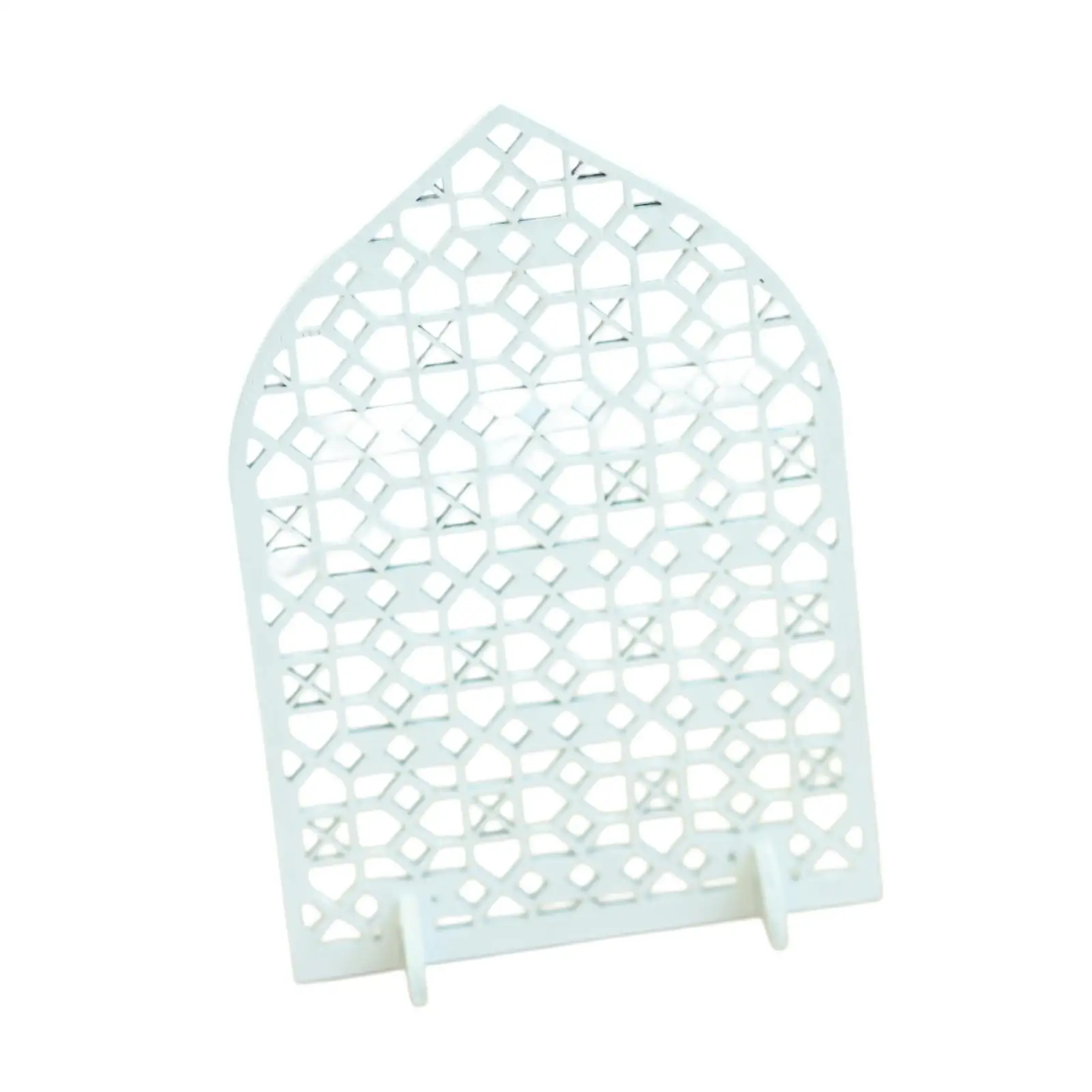 Ramadan Statue Wooden Table Sign Islamic Eid Mubarak Kareem Art Centerpiece for Luxury Home Decor Festival