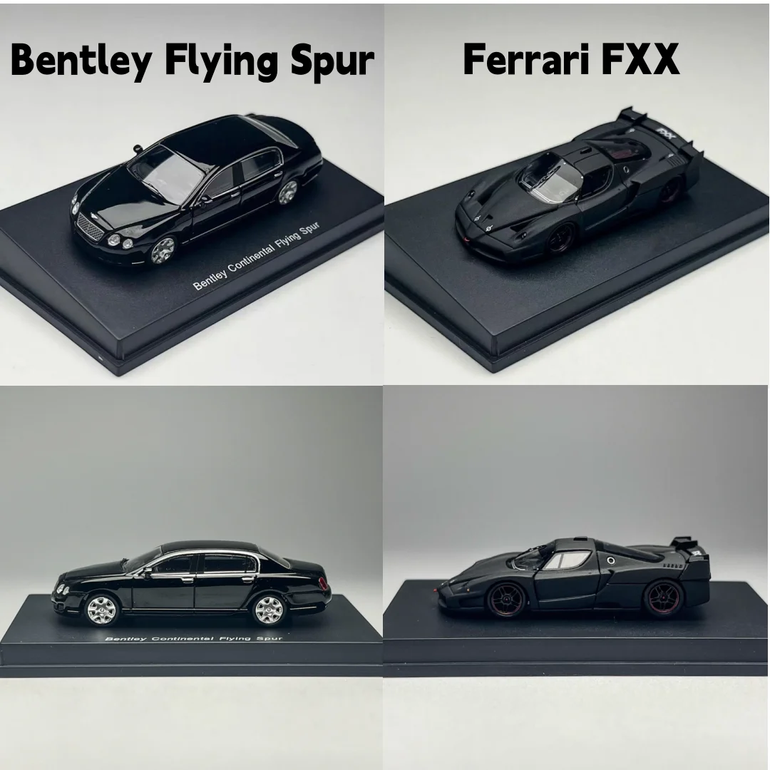 

Spark 1:87 Ferrari FXX matte black, Bentley Continental 2025 replica, resin car model, collection gift