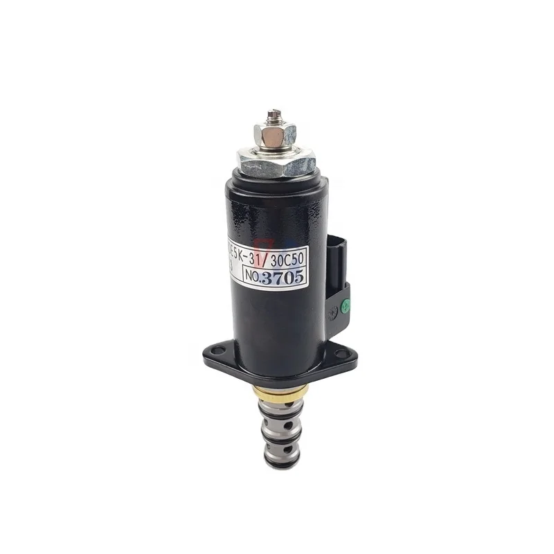 JUYULONG Low Price For Kobelco SK200-8 SK350-8 Excavator KDRDE5K-31/30C50 Hydraulic Pump Solenoid Valve YN35V00052F1