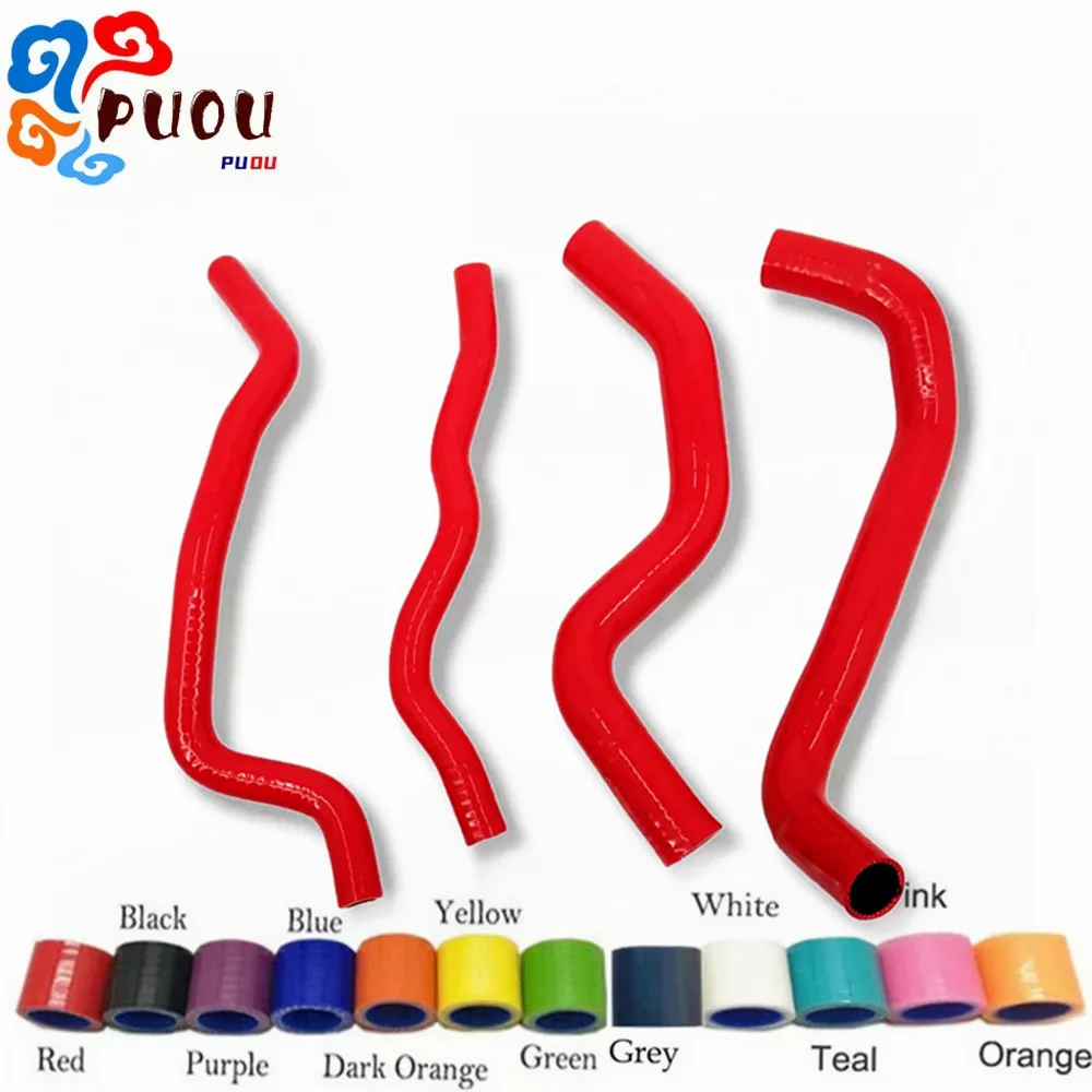 

Fit For Suzuki Swift 1.0T GLX 2018-2023 Silicone Radiator Pipe Coolant Hoses Kit 4pcs