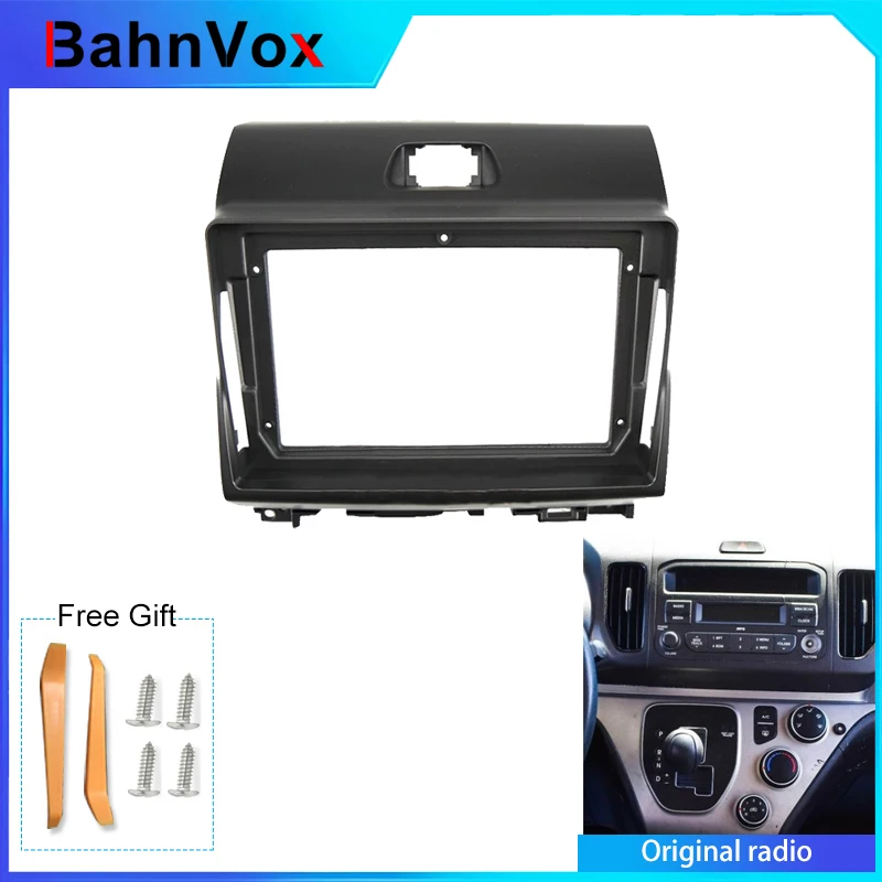 9 inch Android Car Radio Frame for KIA Ray 2011-2017 2din Stereo GPS Fascia Bezel Panel Adapter Wire Harness