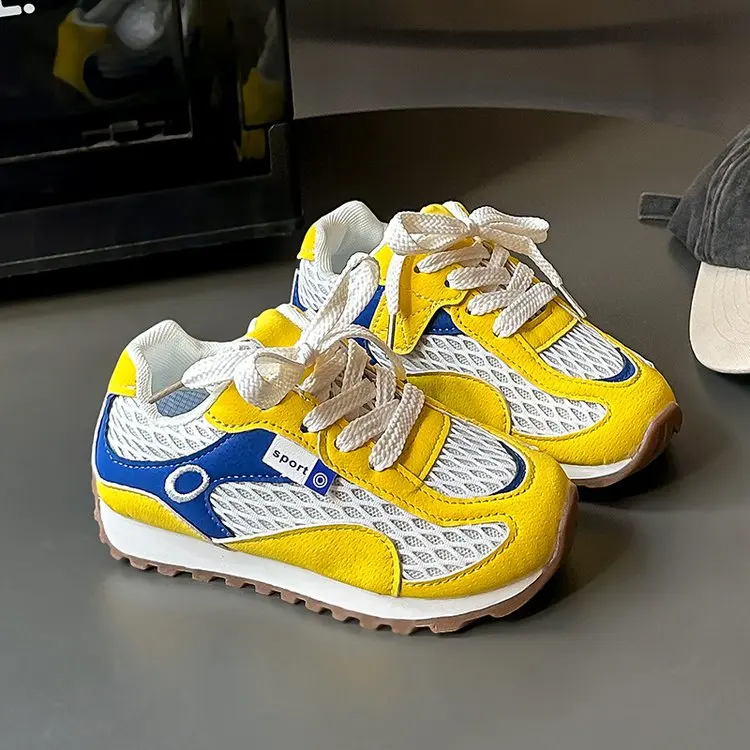 2026 Toddler Kids Orbit Metallic Running Sneaker Children Casual Fashion Trainers Boys Girls Sports Walking Glowing Tennis Shoes