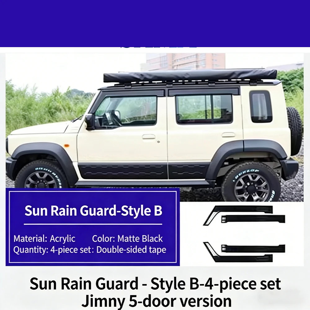 lantsun-jmn093-visera-para-ventana-de-coche-protector-solar-y-de-lluvia-deflector-acrilico-para-jimny-jb74-2023-juego-de-4-piezas-5-puertas