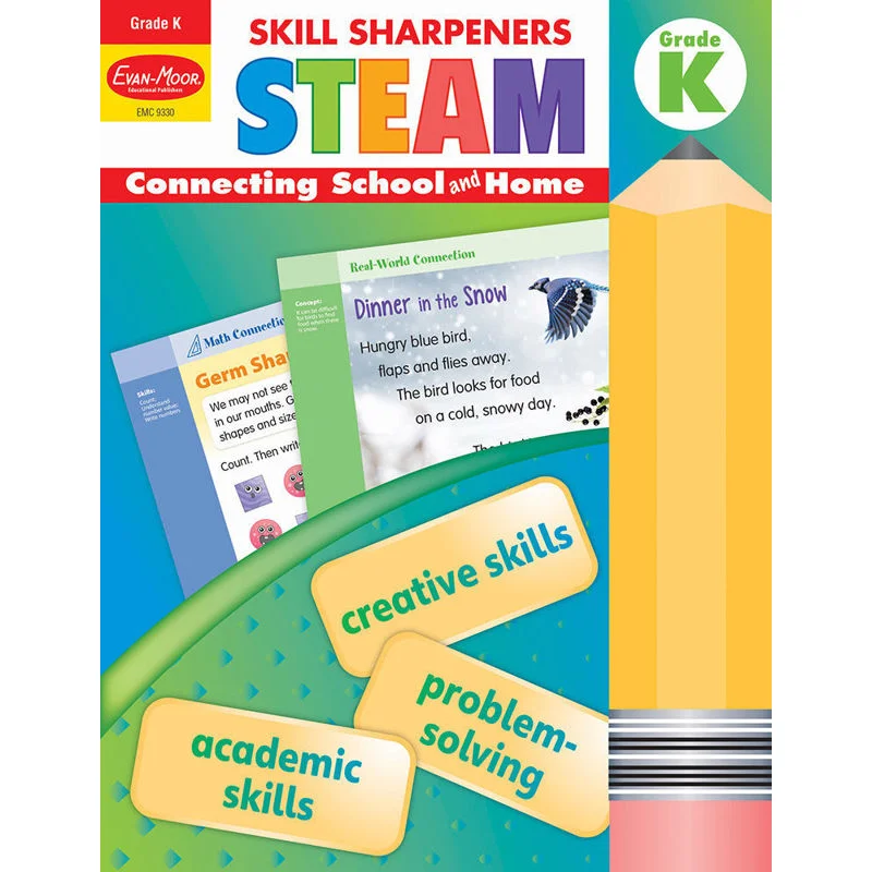 Skill Sharpeners STEAM Grade K EvanMoor EvanMoor 9781645140795 Book