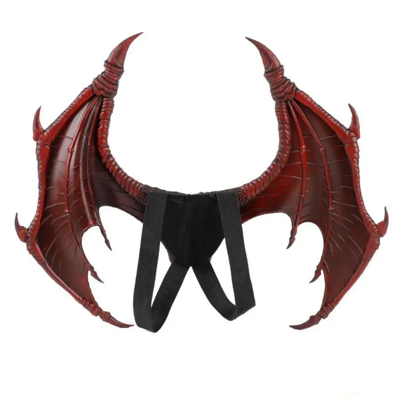 31BF Halloween Decorations 3D Dragon Wing Halloween Accessori Costume for Creative Wing Cosplay for Halloween Party