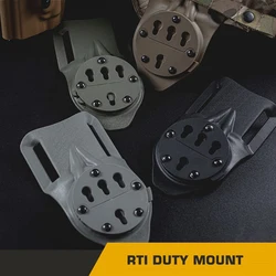 G-Code RTI DUTY Mount Adjustment Gun Holster Adapter Base Kydex Pistol Waist Holster Platform Quick Release Holster Accessories