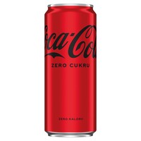 Coca-Cola Zero Carbonated Drink 330 ml