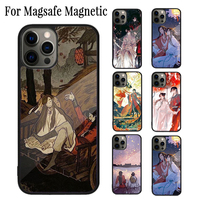 Heaven Official’s Blessing Gift Magnetic Phone Case Coque For iPhone 16 15 14 Plus 13 12 11 Pro Max Magsafe Wireless Cover