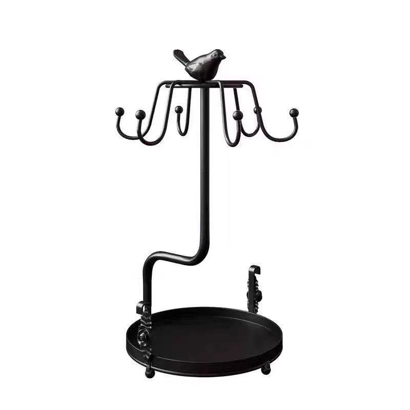 Household Metal Cup Holder, Living Room Wrought Iron Hanger Set, European Style, Coffee Cup Hanging Storage