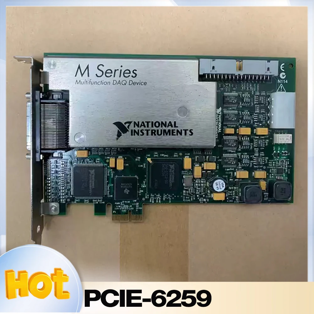 

For N I 16-Bit 32-Channel Analog Input Acquisition Card PCIE-6259 779513-01