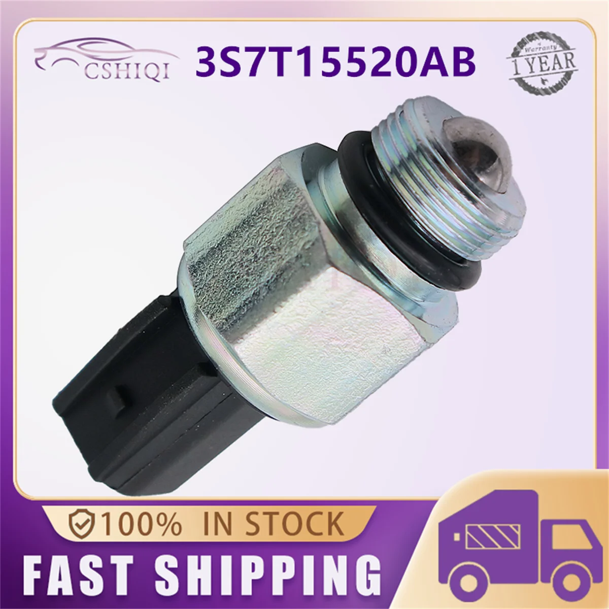 3S7T15520AB For Ford Focus Fiesta Transit Galaxy C-Max Kuga Mondeo Transit Jaguar X-Type Volvo C30 S60 V60 Reverse light Switch - view 4