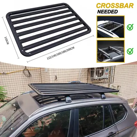 Passend für BMW X3 F25 2011–2017, Aluminium-Dachplattform, erweiterte Aufbewahrungsbox, Querstange, Dachträger, Campingausflug, Reisen