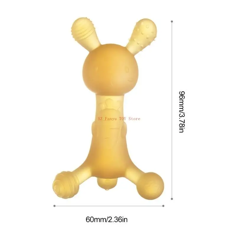 96GC Baby Teether mastigando crianças pequenas fornecedores dentes dentes essenciais para o recém -nascido