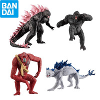 Bandai Genuine Godzilla vs Kong Gashapon Toys HG The New Empire Series Anime Figures Shimo Scar King Collection Model Decoration