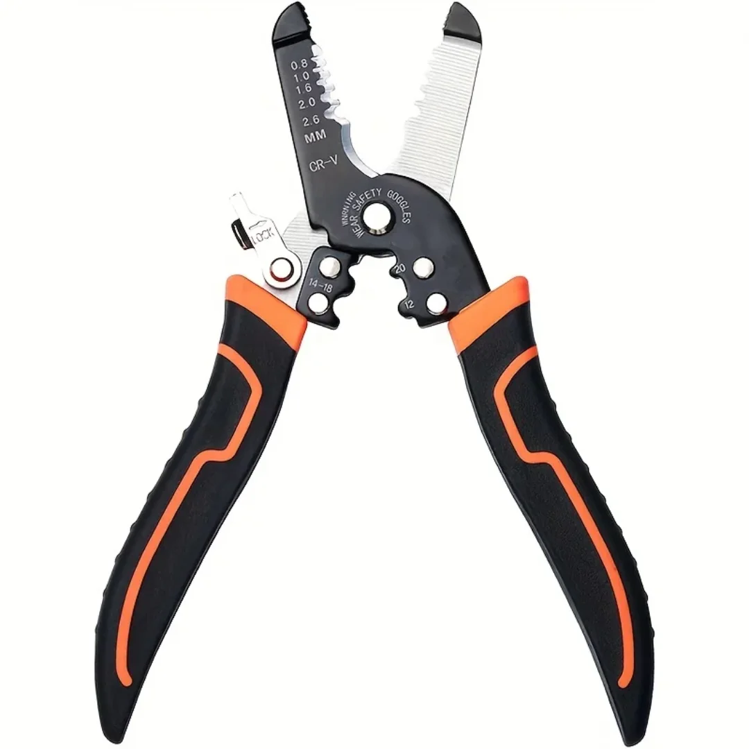 Wire Stripper with Cutter and Crimper, Professional Crimping/Stripping tool/Multi-Tool, twist/cutting/wire Hand Tool, Stripping