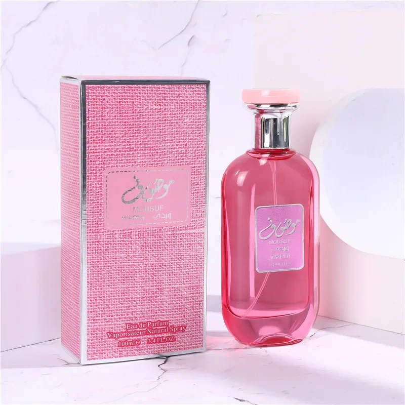 100ml Original Al Arab Perfume Eau De Parfum Femininos Lasting Refreshing Noble Middle East Perfume Oil Pheromone Pink Parfum