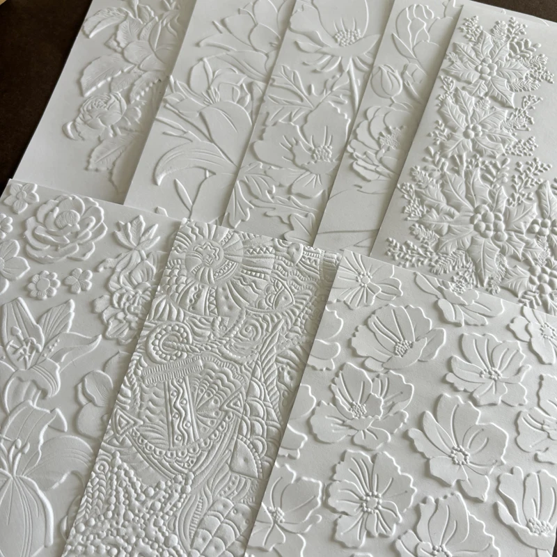 3d Embossed Flower Folders And Matching Molds For Roses, Hummingbirds, Honeysuckles, Anemone Bouquets, Peonies, And Ocean Treasu