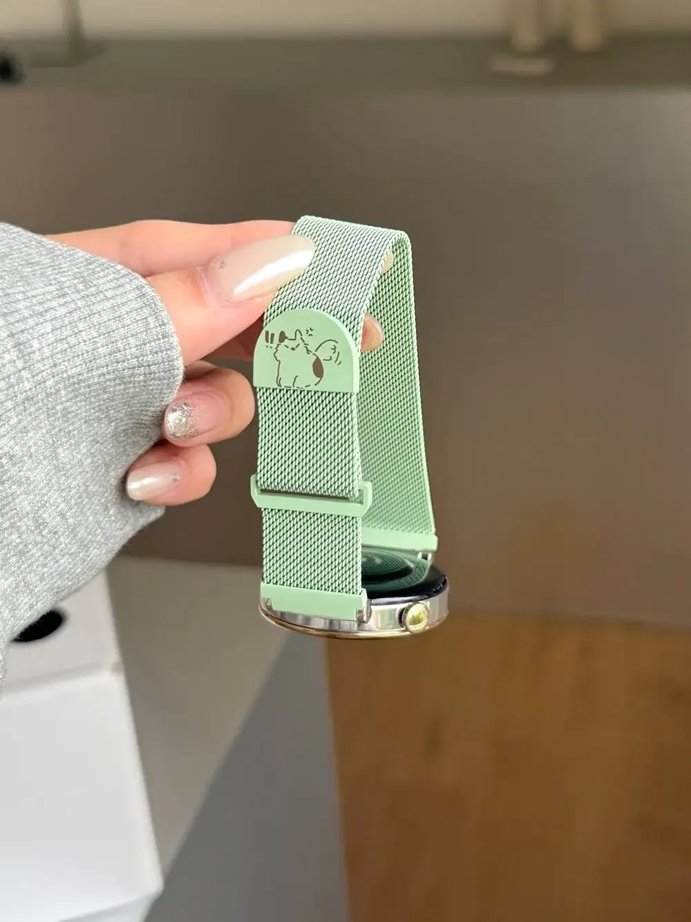 المتقدمة المغناطيسي ميلان سوار معدني ربط حزام لساعة سامسونج جالاكسي 7 FE 5 برو 4 6 الفرقة 44 مللي متر 40 مللي متر الرياضة كوريا #6