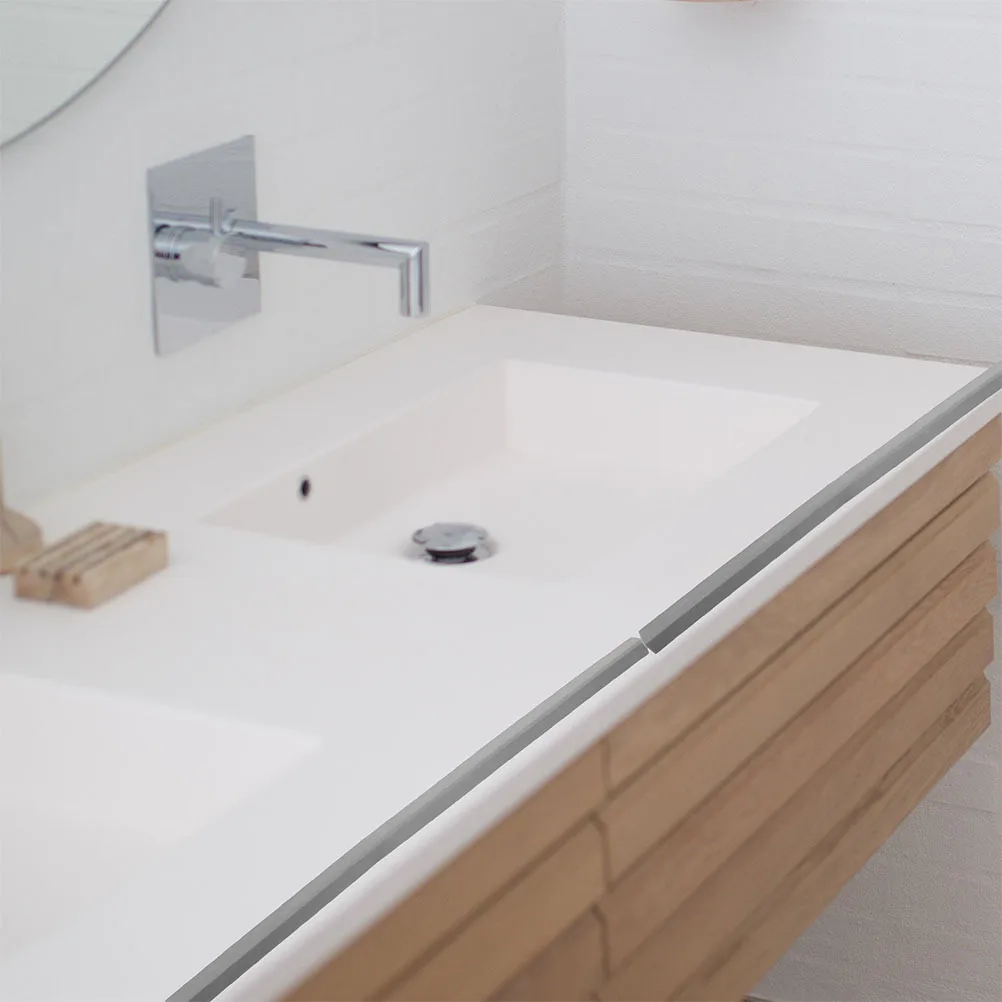 

Bathroom Water Stopper Silicone Adhesive Strip Waterproof Separation Dry Wet Floor Shower Splash Guard Shower Barrier