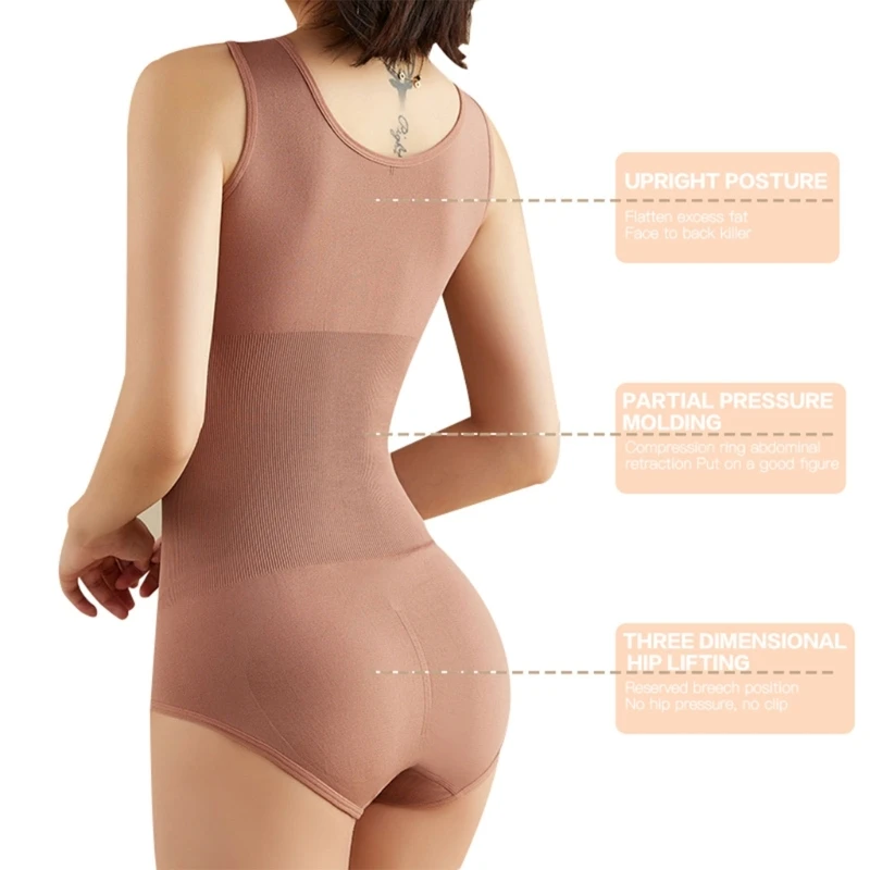 One-Piece Shaping Bodysuit Tummy Control Underwear Waist Cincher Body Shaper